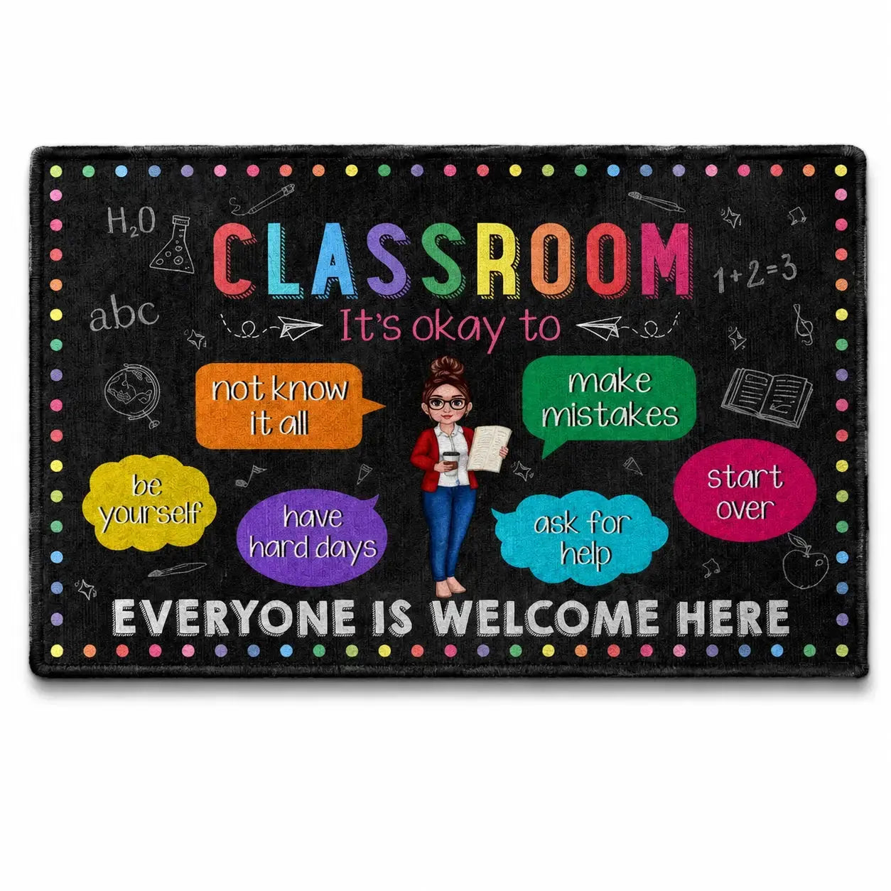 In My Classroom Everything Is Okay Doormat