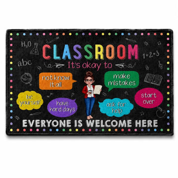 In My Classroom Everything Is Okay Doormat