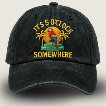 It's 5 O Clock Somewhere Hat for Old People. Old Person Hat Duconspace