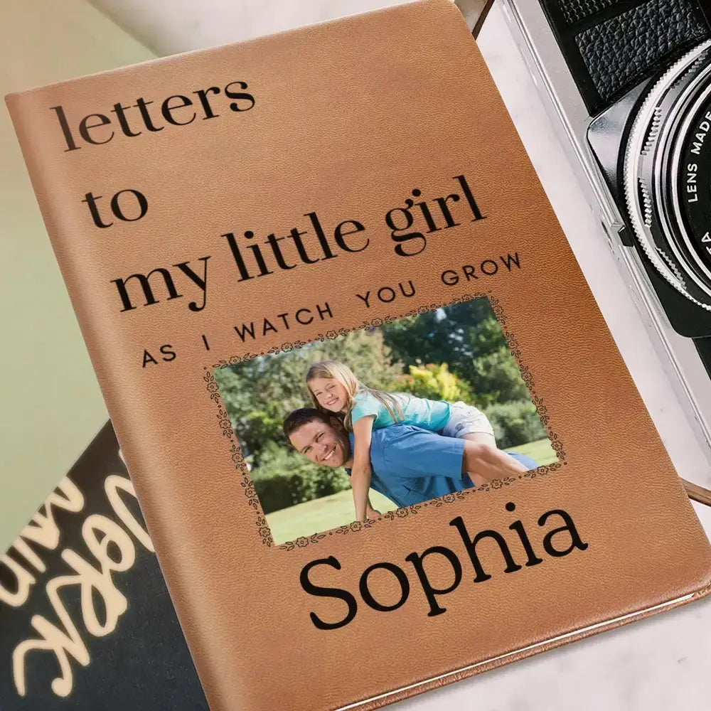 Letters to My Child – Personalized Leather Journal Gift - Duconspace