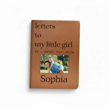 Letters to My Child – Personalized Leather Journal Gift - Duconspace