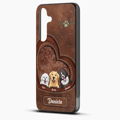 Life Is Better With Dogs - Personalized Custom Clear Phone Case, Perfect Gift for Pet Owners and Dog Lovers