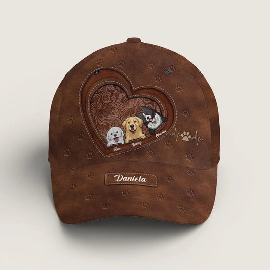 Life Is Better With Dogs and Cats - Personalized Custom Classic Cap, Perfect Gift for Pet Owners and Animal Lovers