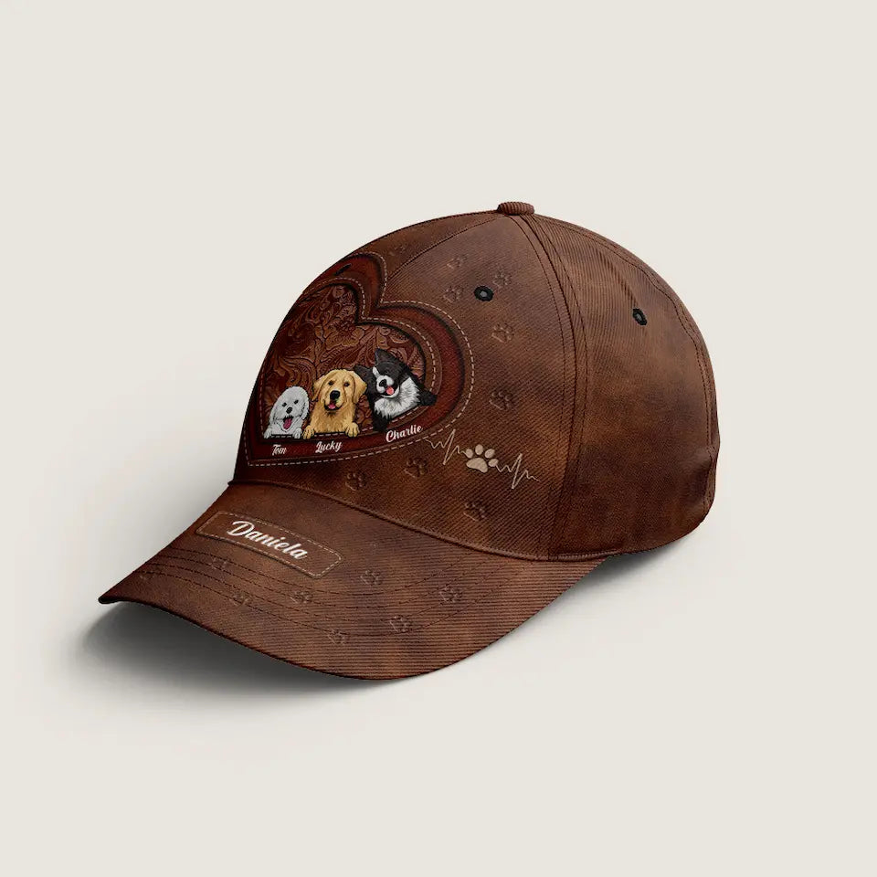 Life Is Better With Dogs and Cats - Personalized Custom Classic Cap, Perfect Gift for Pet Owners and Animal Lovers