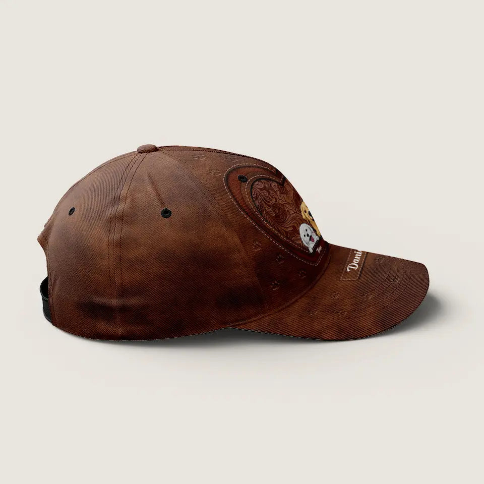 Life Is Better With Dogs and Cats - Personalized Custom Classic Cap, Perfect Gift for Pet Owners and Animal Lovers
