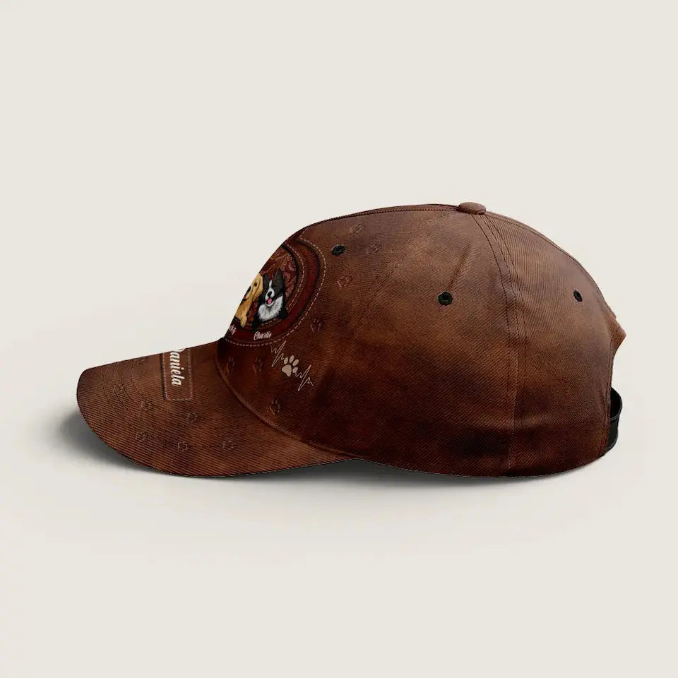 Life Is Better With Dogs and Cats - Personalized Custom Classic Cap, Perfect Gift for Pet Owners and Animal Lovers Ducon Space