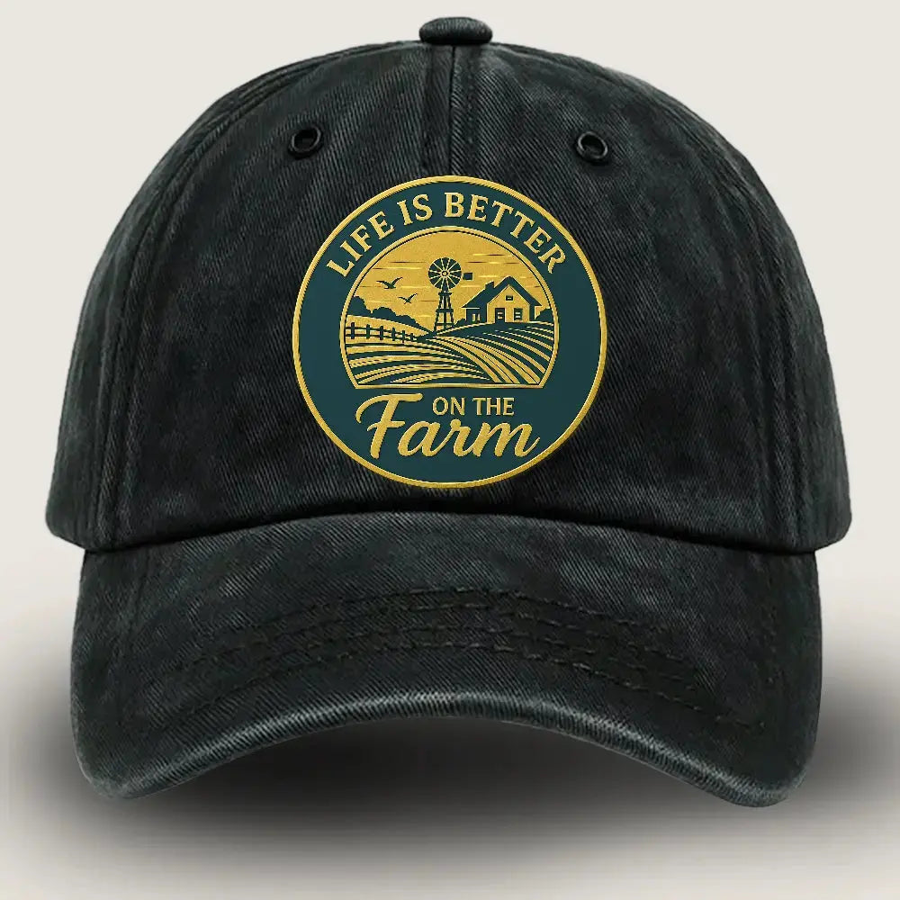 Life is Better on the Farm - Farmer Hat, the Farmer Hats Duconspace