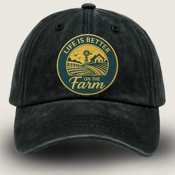 Life is Better on the Farm - Farmer Hat, the Farmer Hats Duconspace