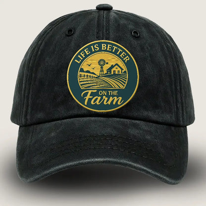Life is Better on the Farm - Farmer Hat, the Farmer Hats