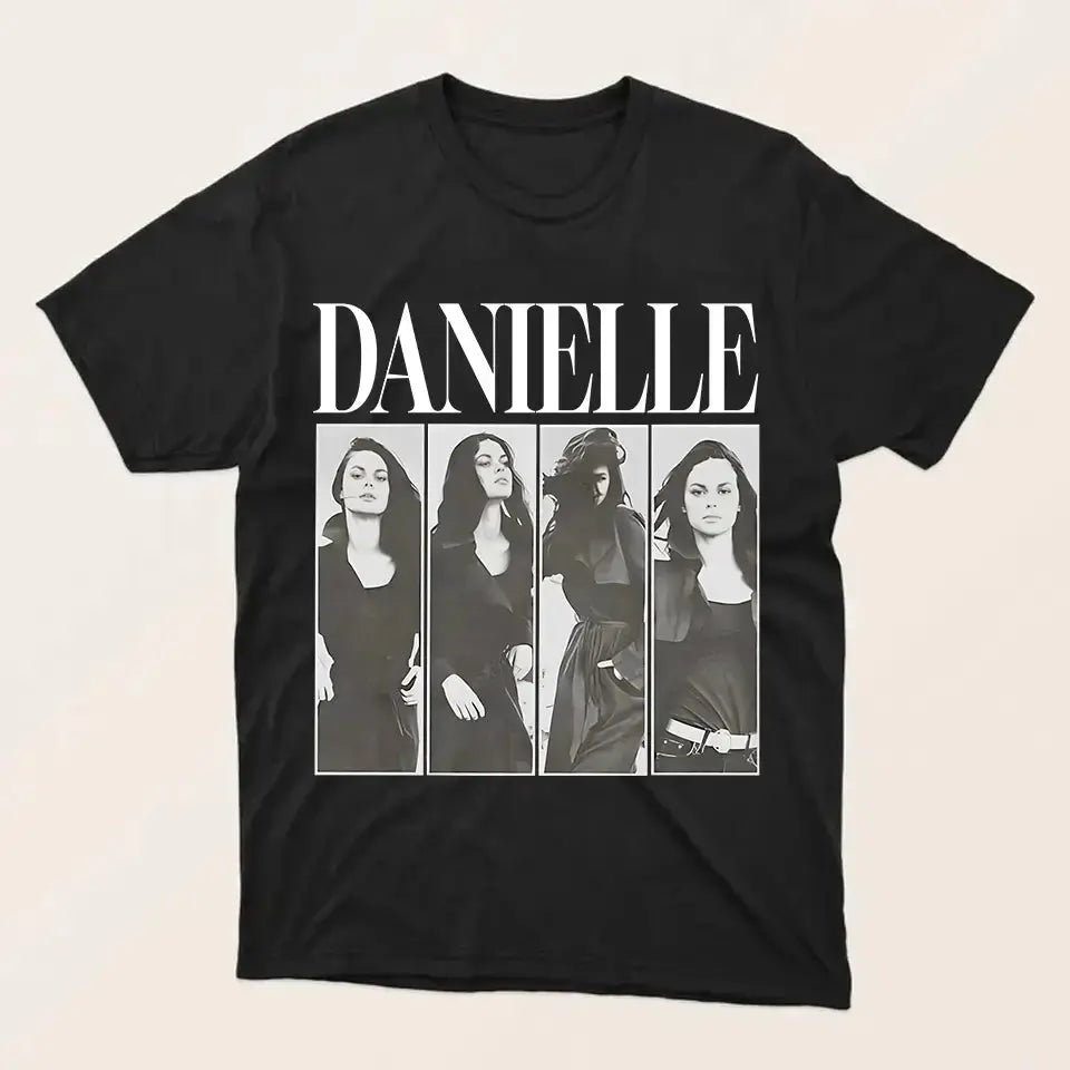 Love Captured in Every Frame - Custom 4-Photo Vintage Shirt, Personalized Gift for Wife, Girlfriend & Mom Dreamship