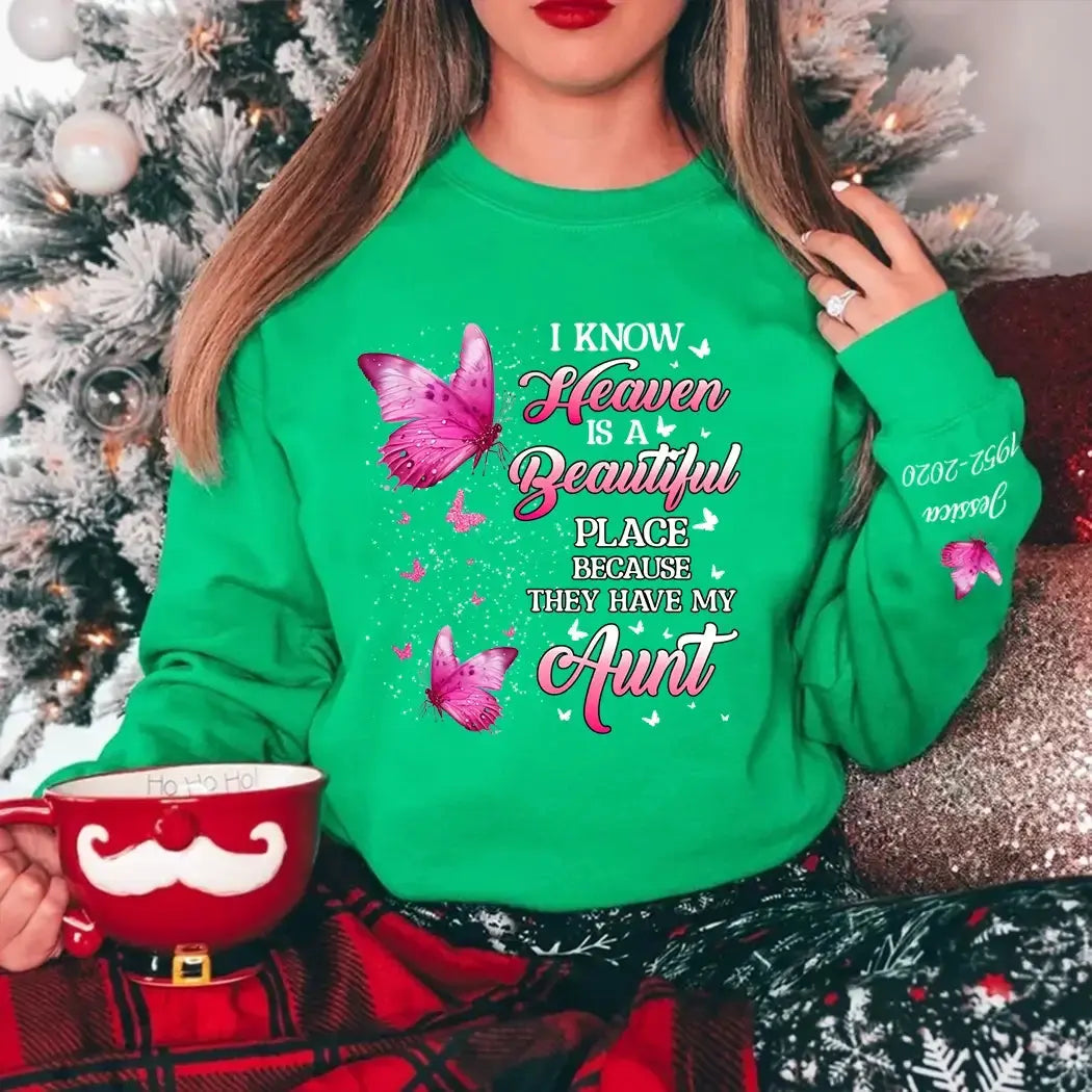 Mom Is My Guardian Angel In Heaven Memorial Day Men Women Sweatshirt Duconspace