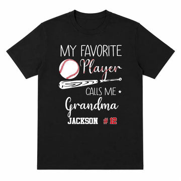 My Favorite Player Calls Me Grandma Sport Apparel