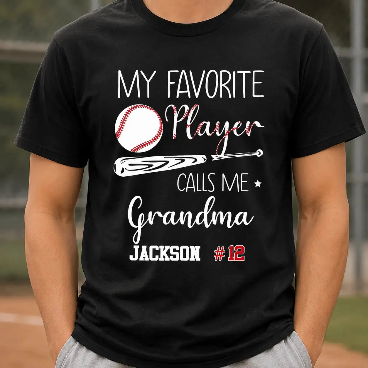 My Favorite Player Calls Me Grandma Sport Apparel