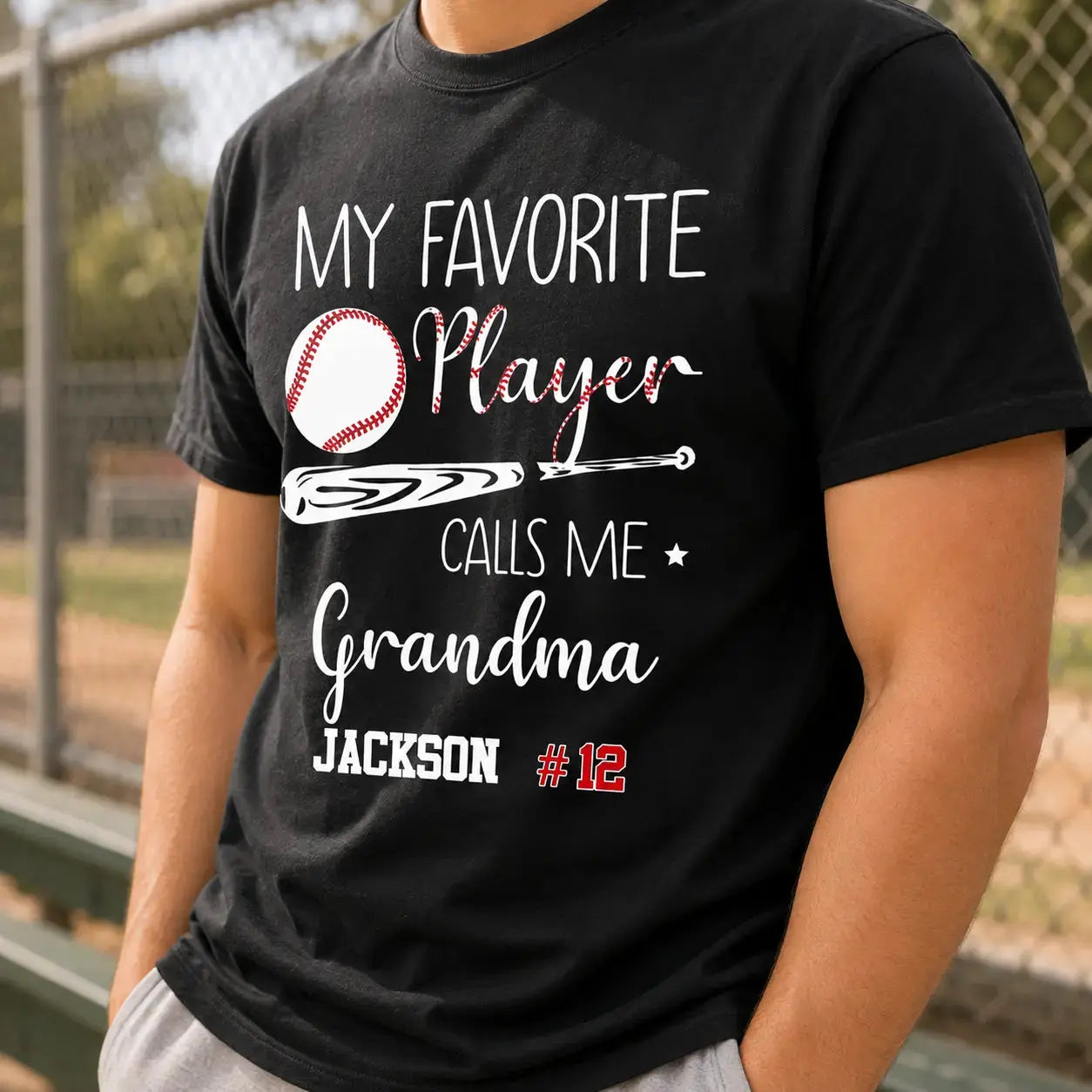 My Favorite Player Calls Me Grandma Sport Apparel