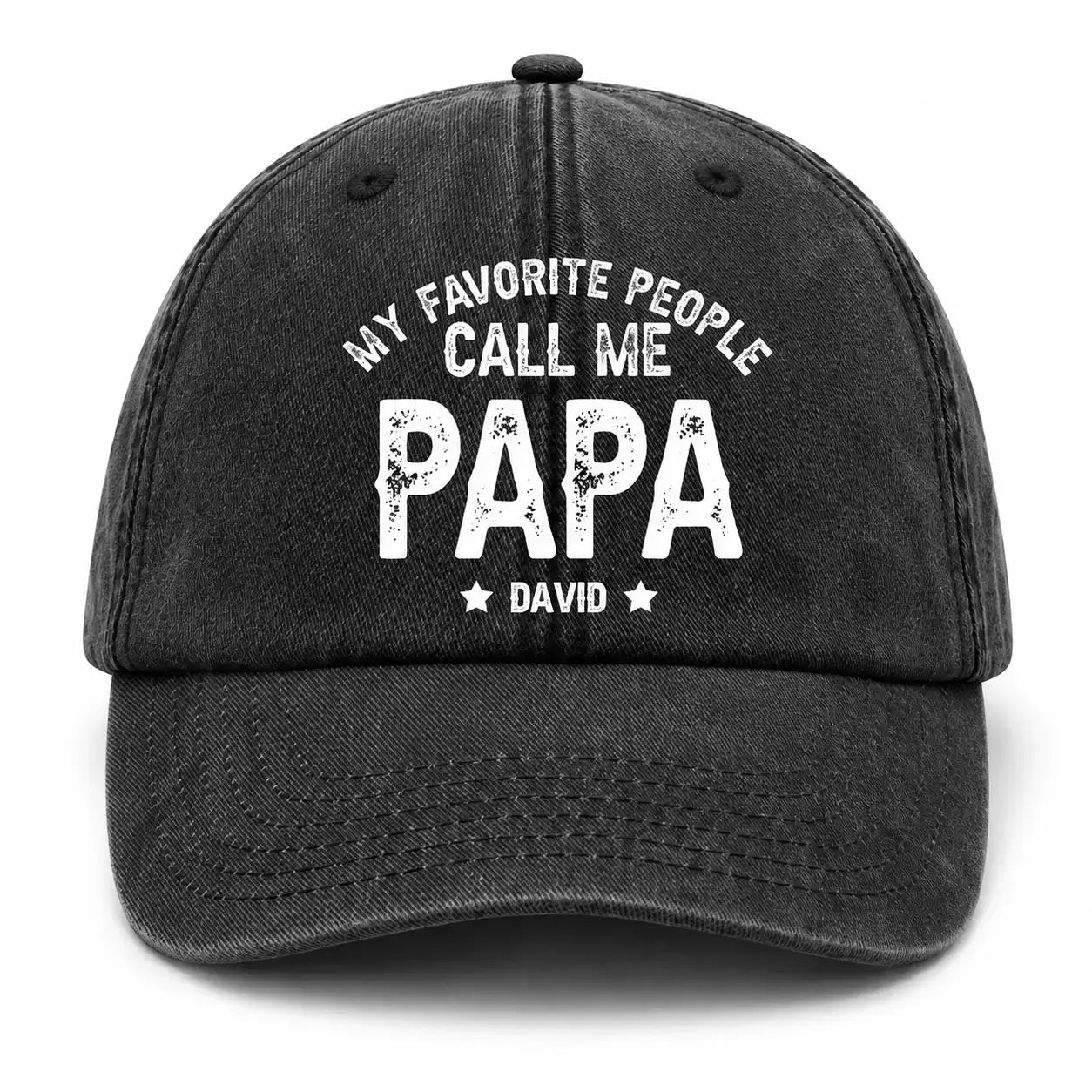 My Favorite People Call Me Cap - Personalized Gift for Dad, Grandpa Duconspace
