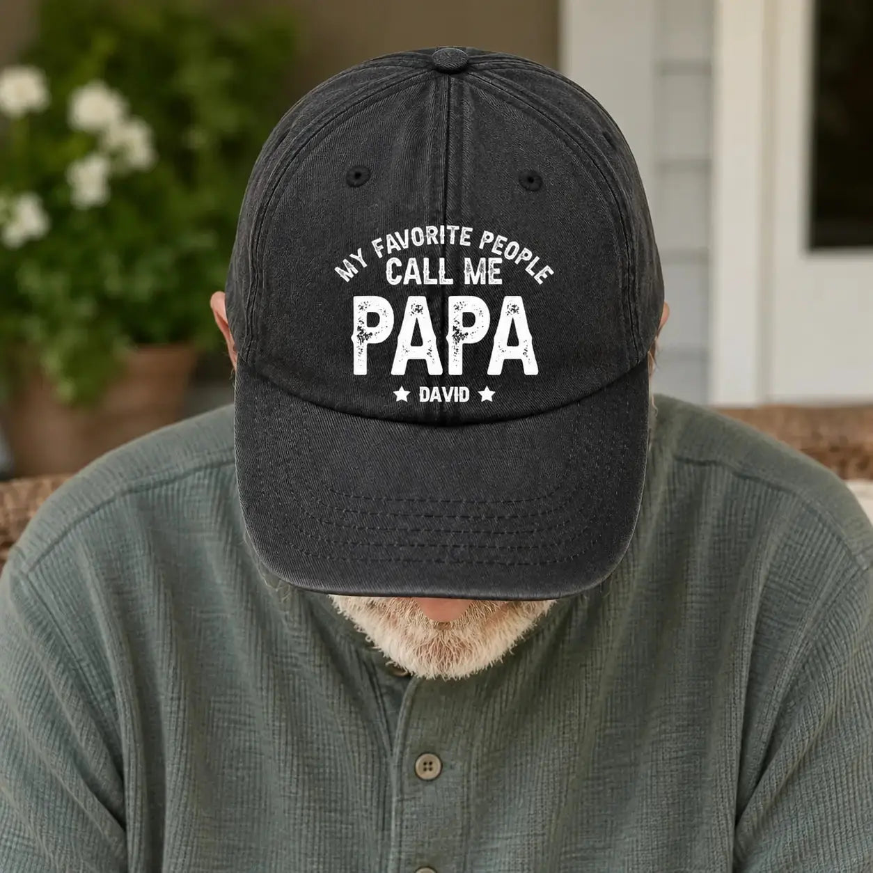 My Favorite People Call Me Cap - Personalized Gift for Dad, Grandpa Duconspace