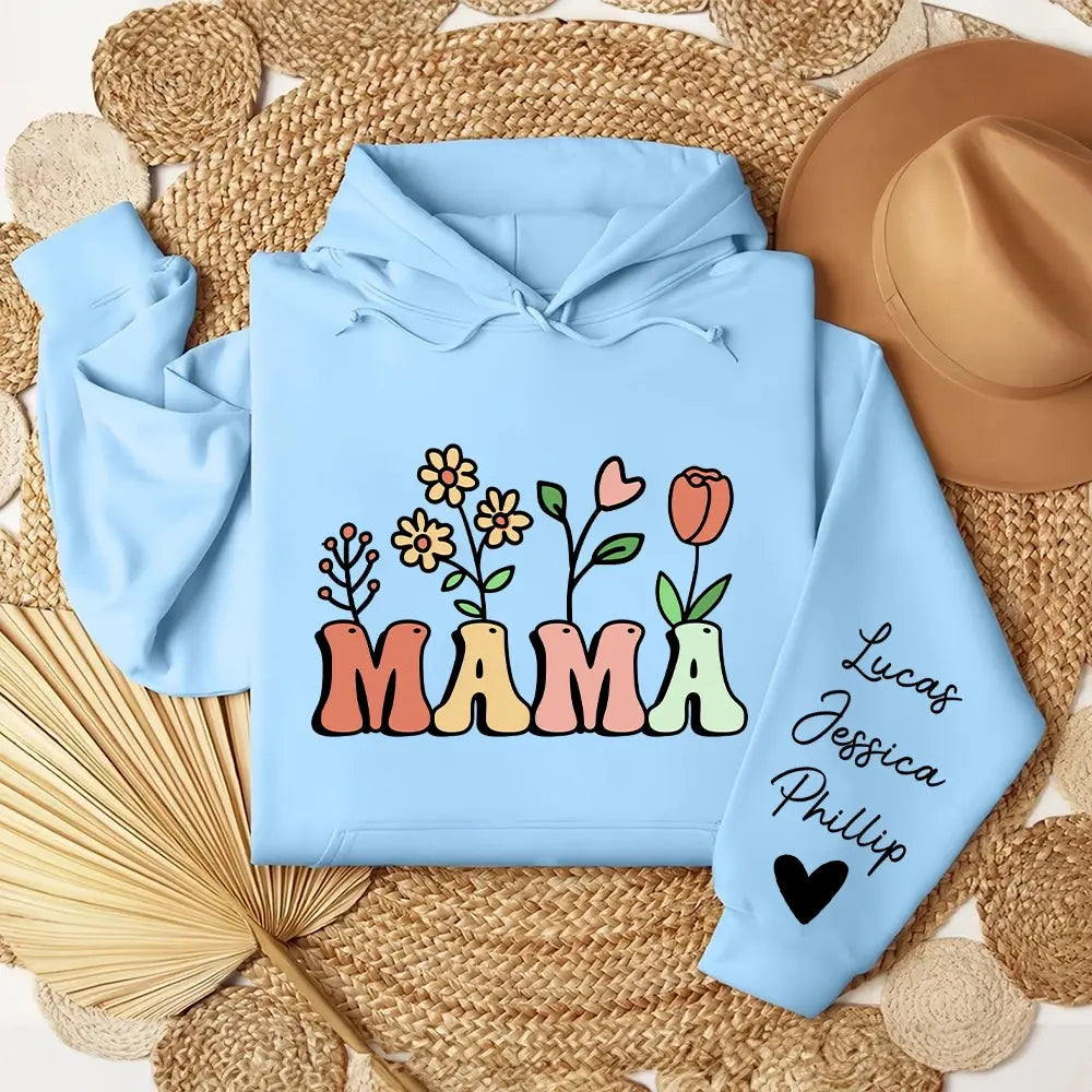 Nanny Garden - Personalized Sweatshirt Gift for Grandma Duconspace