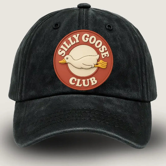 [New!] Silly Goose “On The Loose” Washed Custom Dad Cap #1