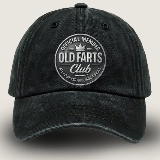 Old Farts Club Hat - Personalized Grandpa Hats, Grandpa Caps