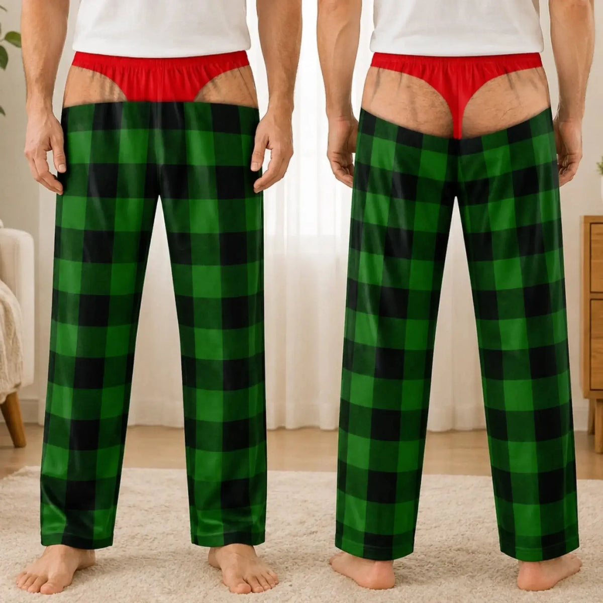 Pajama Pant Funny Christmas Personalized Holiday Gift Duconspace