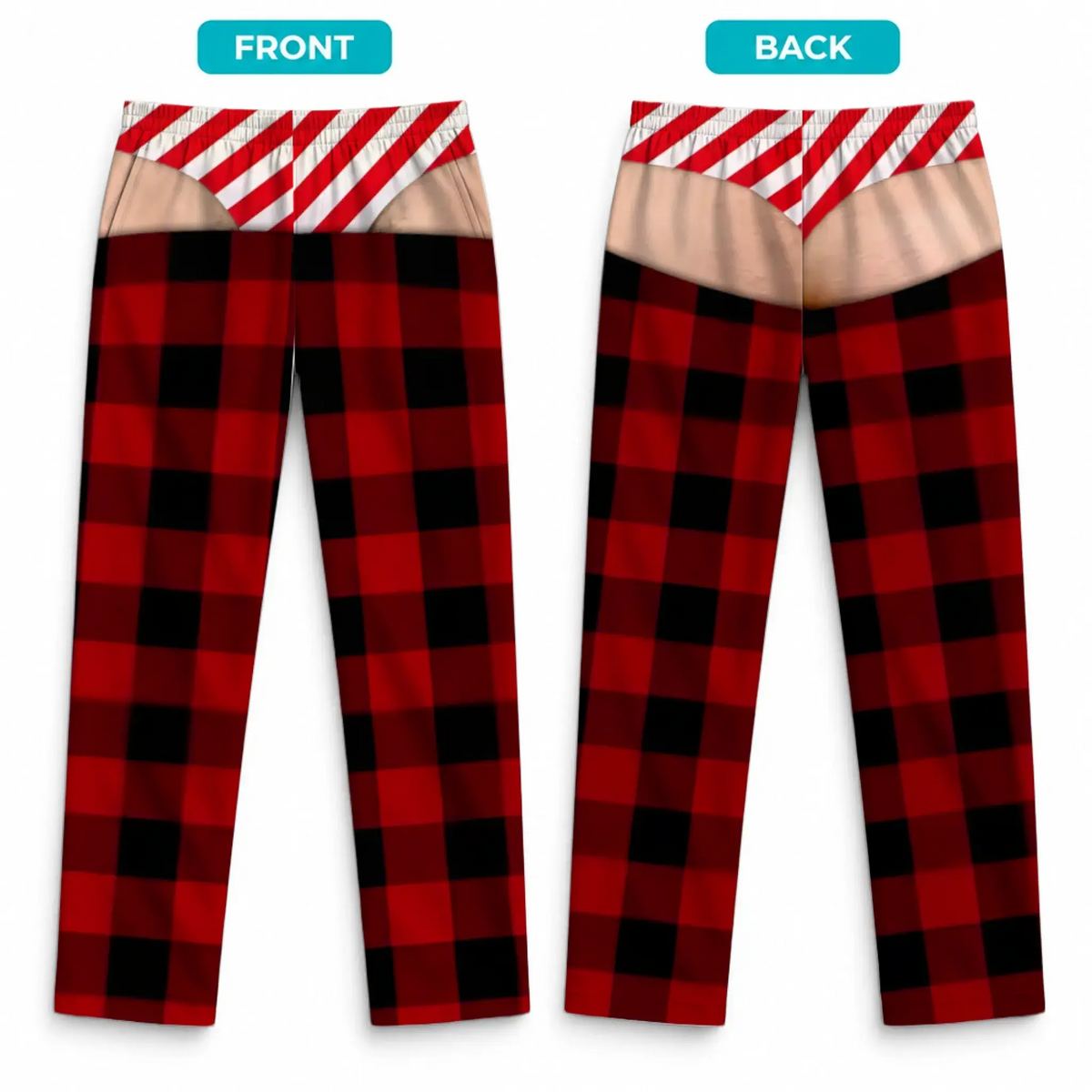 Pajama Pant Personalized Christmas Holiday Edition Gift Duconspace