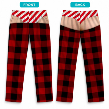 Pajama Pant Personalized Christmas Holiday Edition Gift Duconspace