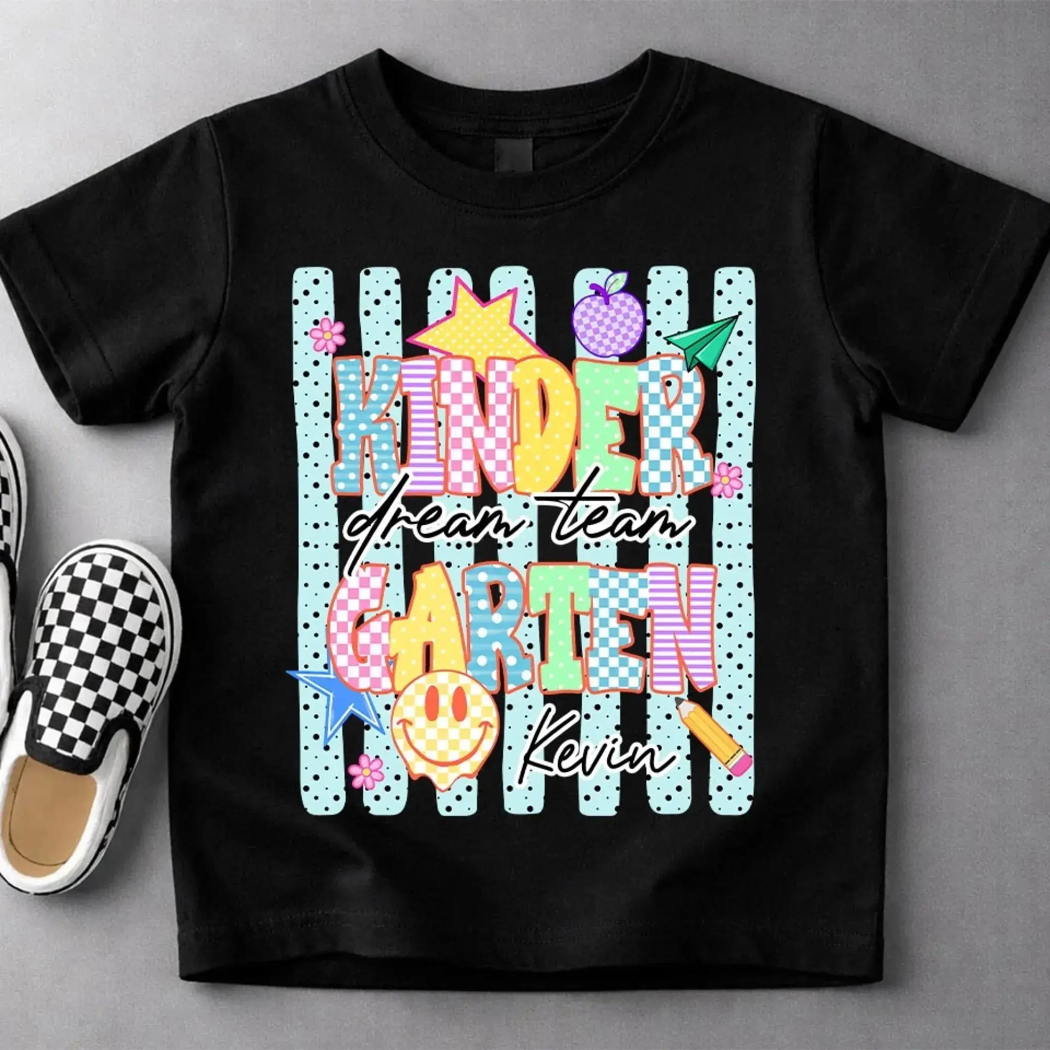 Personalized Grade Level Back To School Kid Shirt