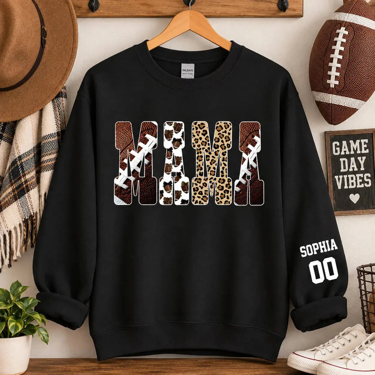 Personalized Sport Name Number Sleeve Print Apparel Duconspace
