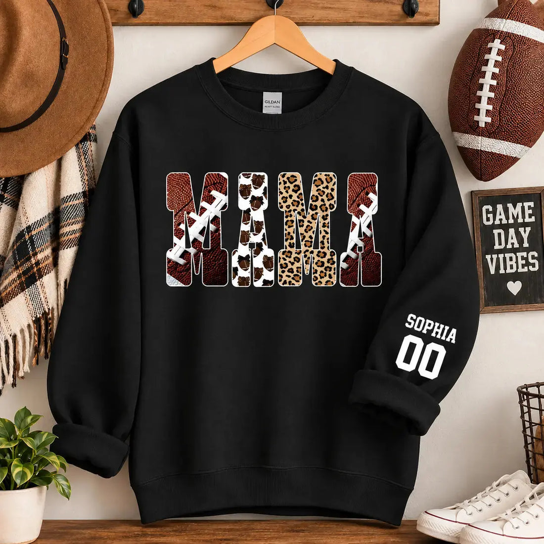 Personalized Sport Name Number Sleeve Print Apparel Duconspace