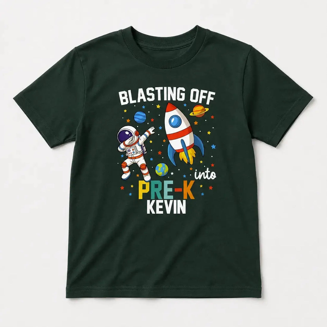 Personalized Back to School Grade Shirt for Kids Duconspace