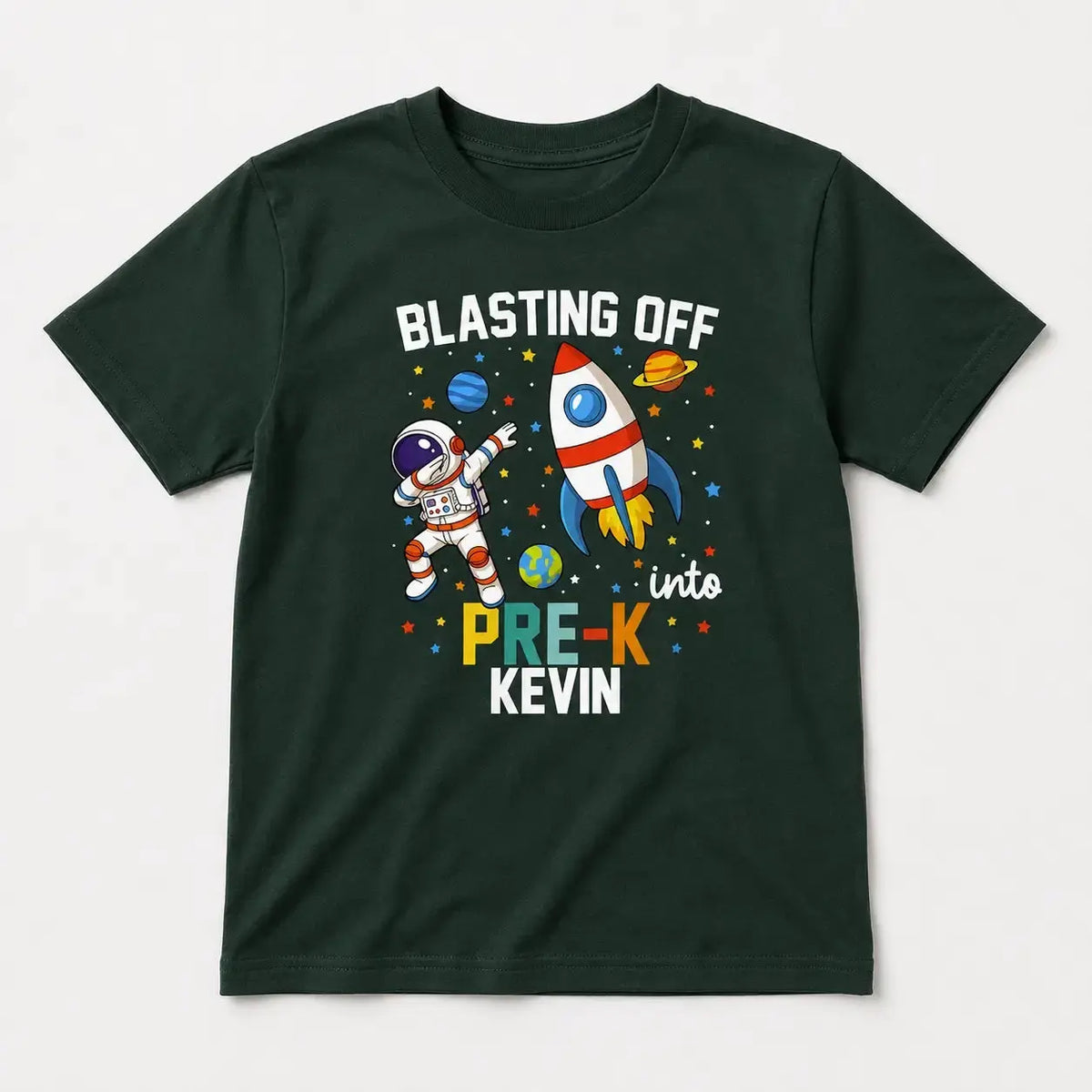 Personalized Back to School Grade Shirt for Kids Duconspace