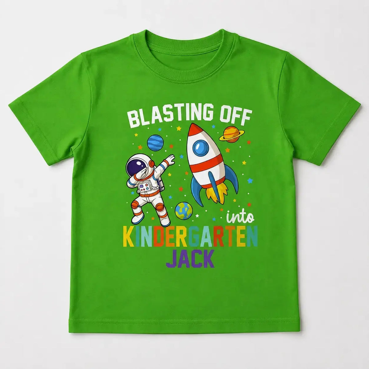 Personalized Back to School Grade Shirt for Kids Duconspace