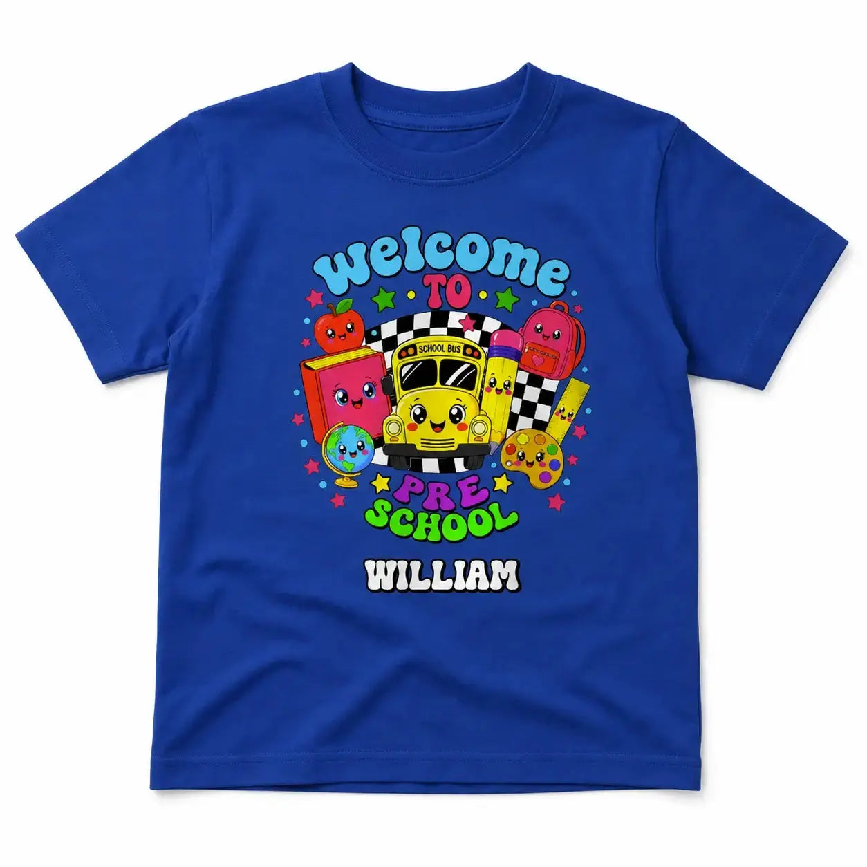 Personalized First Grade Back to School Kids Shirt Duconspace