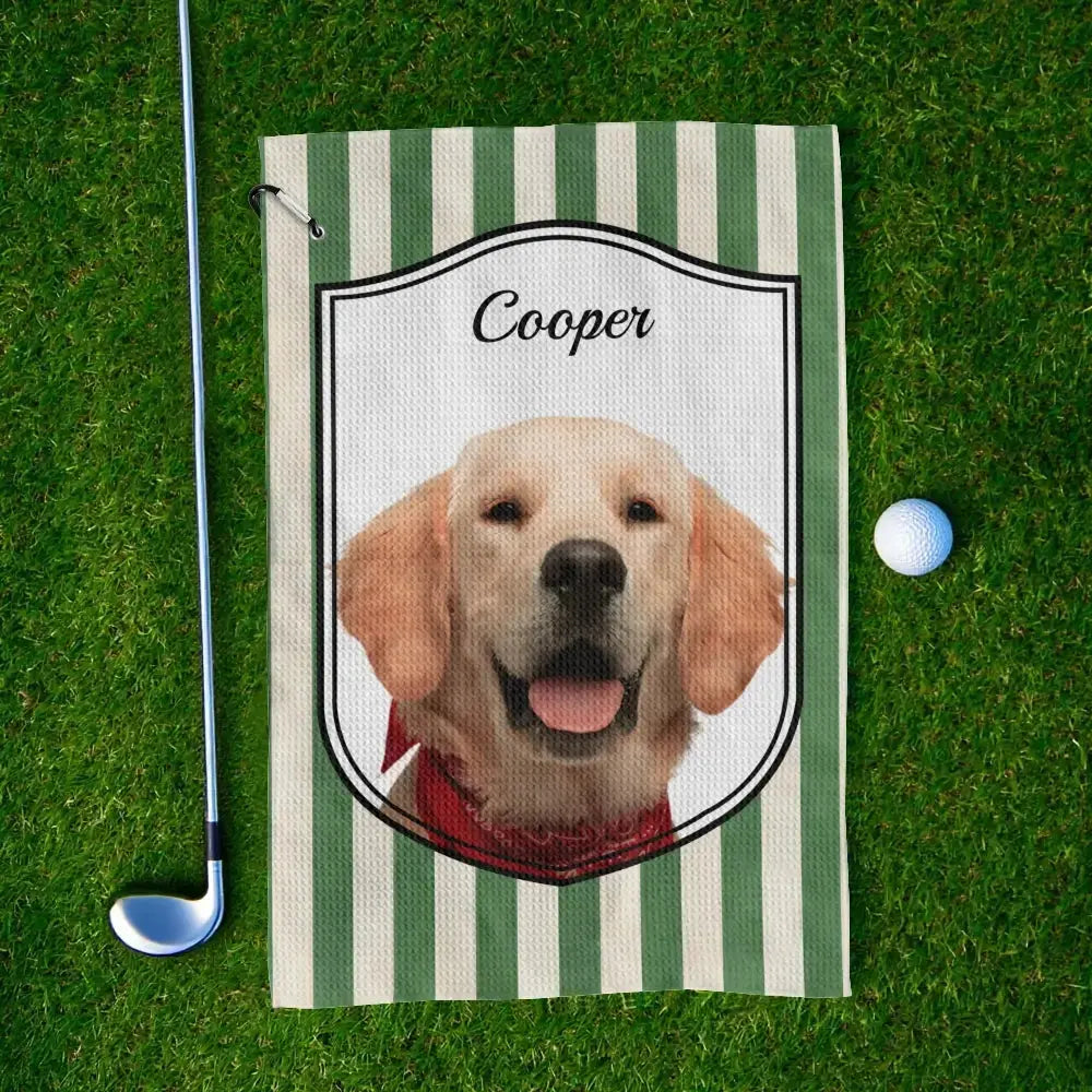 Personalized Golf Towel Custom Golfer Gift Duconspace