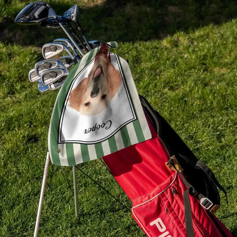 Personalized Golf Towel Custom Golfer Gift Duconspace