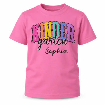 Personalized Grade Level Back to School Kids Shirt