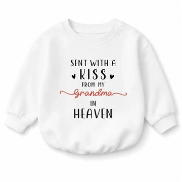 Personalized Grandma Custom Baby Romper Sweatshirt