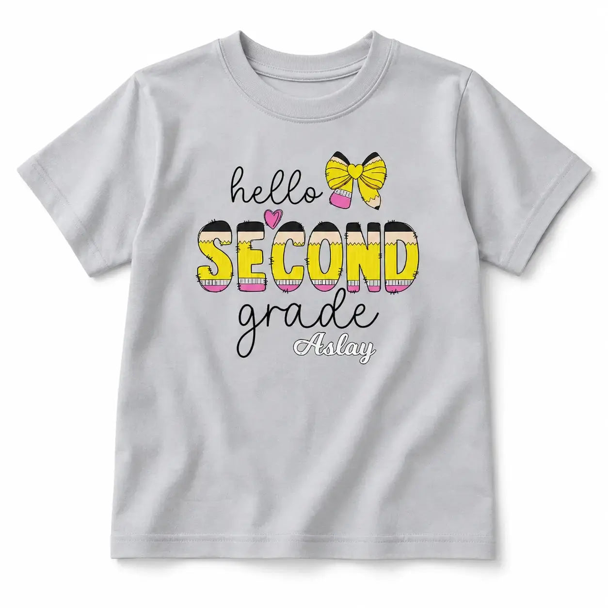 Personalized Hello Kindergarten Back to School Kids Shirt Duconspace