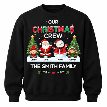 Personalized Matching Family Christmas Shirt Duconspace