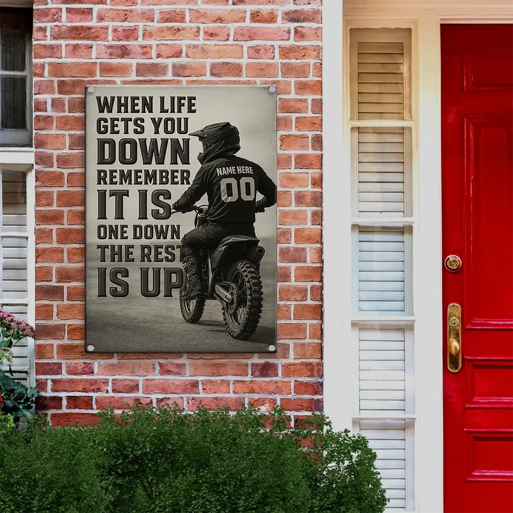 Custom Motocross Life Metal Sign - Gift For Racing Lovers