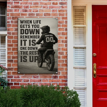 Custom Motocross Life Metal Sign - Gift For Racing Lovers