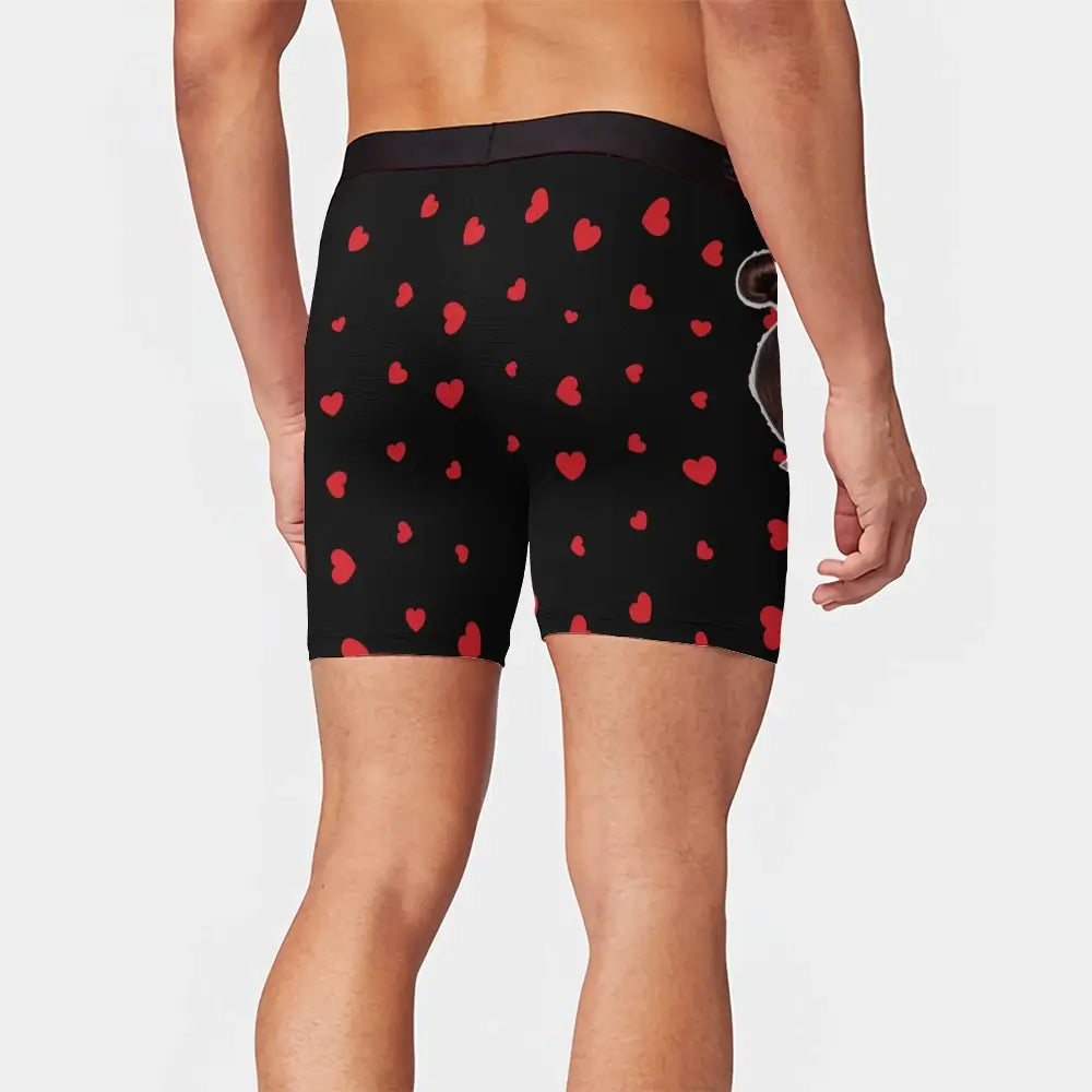 Personalized Photo Boxer Briefs - Custom Anniversary or Birthday Gift