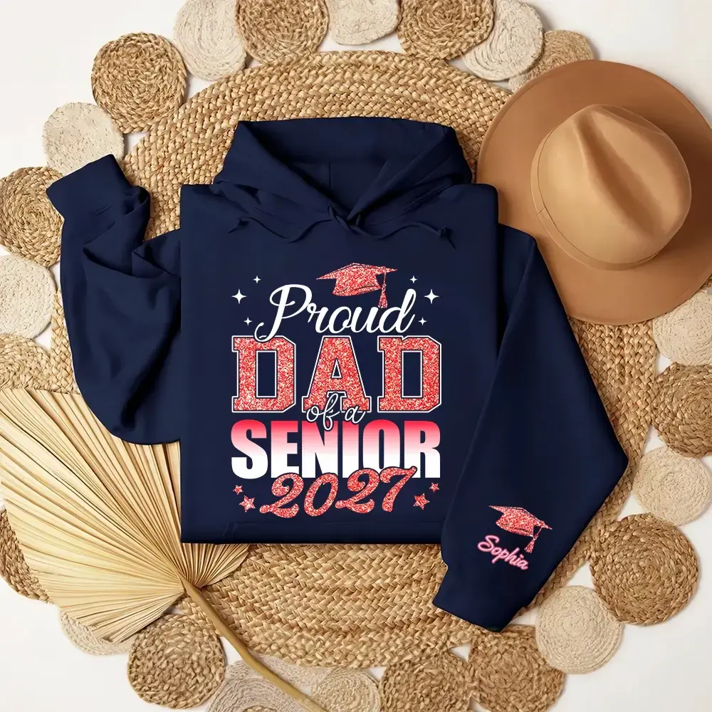 Personalized Proud Mom of a Senior 2027 Shirt