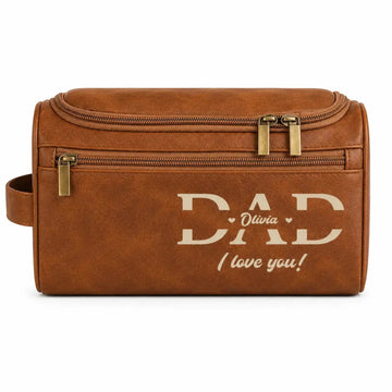 Personalized Toiletry Bag – Custom Name Travel Organizer