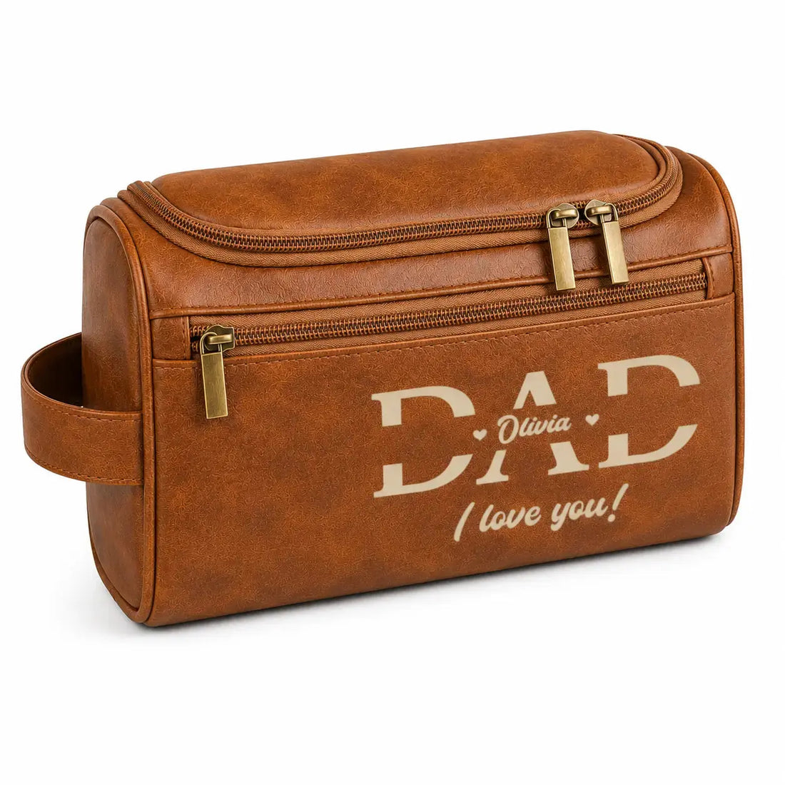 Personalized Toiletry Bag – Custom Name Travel Organizer