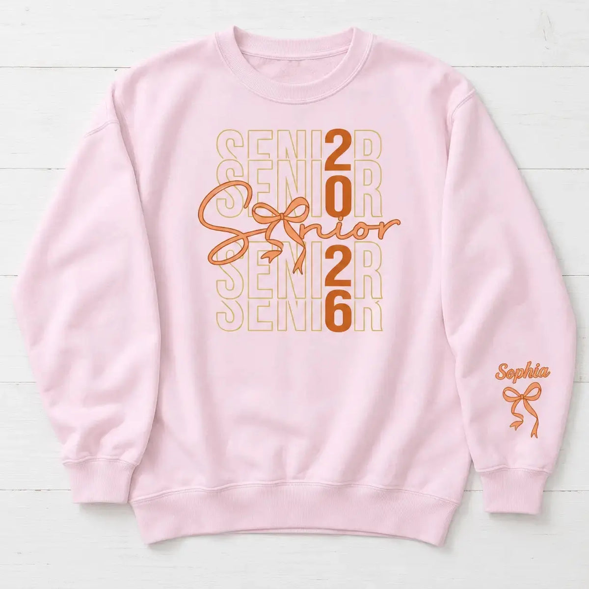 Personalized Year Graduation Sleeve Print Apparel Duconspace