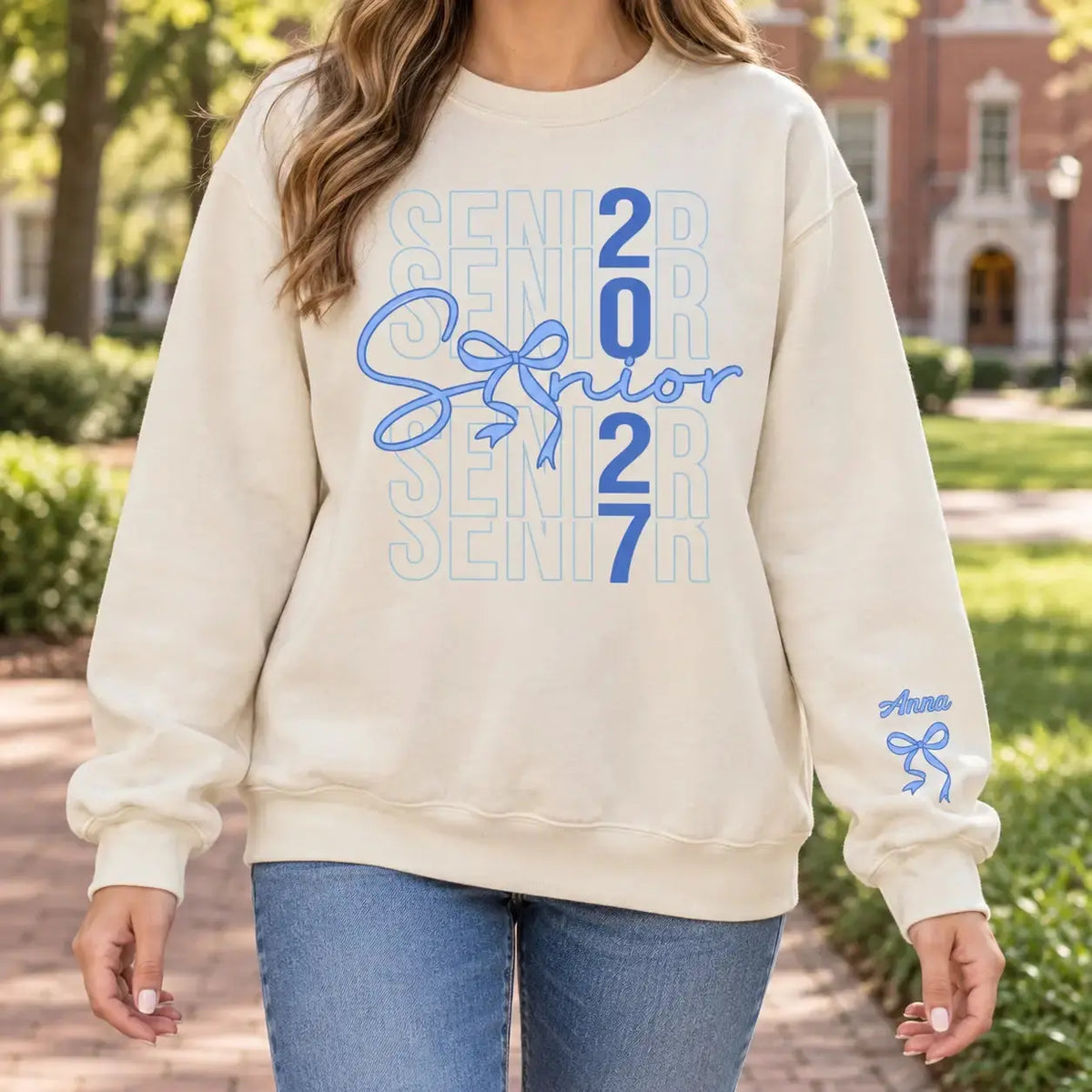 Personalized Year Graduation Sleeve Print Apparel Duconspace