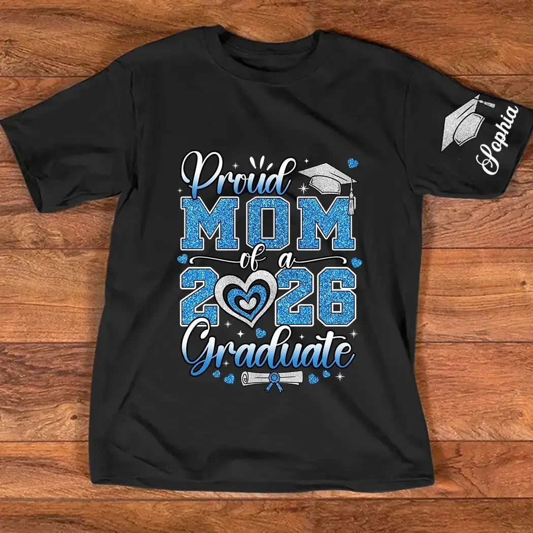 Proud MoM of a 2026 Graduation - Personalized Gift for Family Member Duconspace