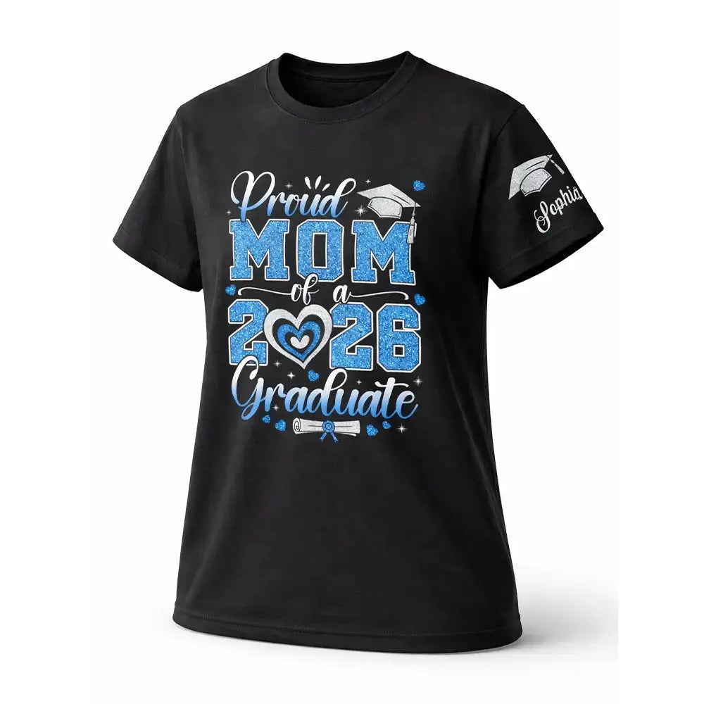 Proud MoM of a 2026 Graduation - Personalized Gift for Family Member Duconspace