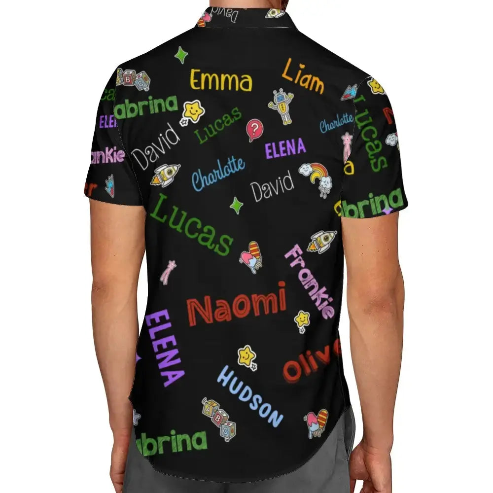 Reasons I Love Being A Papa Personalized Hawaiian Shirt Duconspace